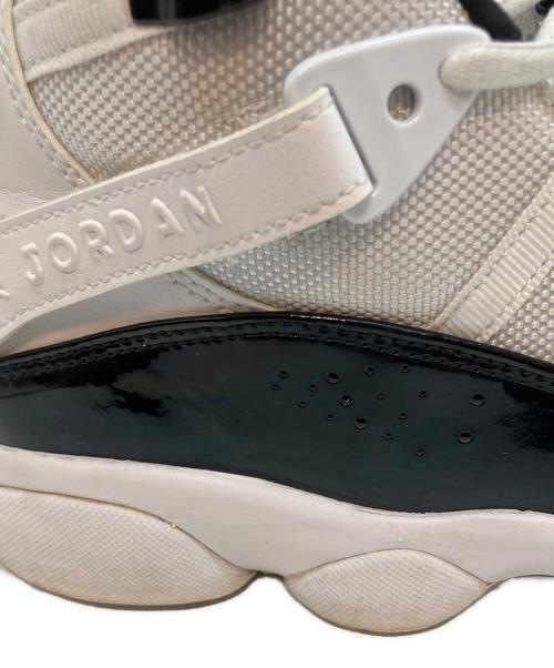 NIKE（ナイキ）NIKE (ナイキ) JORDAN 6 RINGS 'Defining Moments' ハイカットスニーカー ブラック×ホワイト サイズ:26cmの古着・服飾アイテム