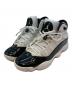 NIKE（ナイキ）の古着「JORDAN 6 RINGS 'Defining Moments' ハイカットスニーカー」｜ブラック×ホワイト