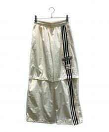 adidas（アディダス）の古着「ADIBREAK WOVEN TWO-IN-ONE TRACK TRACKSUIT BOTTOMS SAMPLE トラックパンツ」｜ホワイト