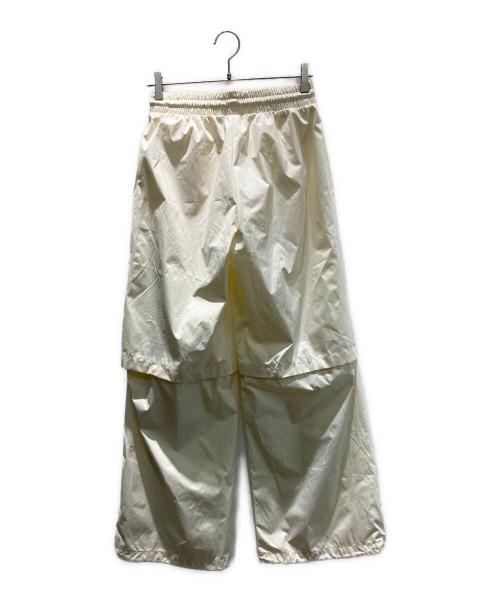 adidas（アディダス）adidas (アディダス) ADIBREAK WOVEN TWO-IN-ONE TRACK TRACKSUIT BOTTOMS SAMPLE トラックパンツ ホワイト サイズ:Lの古着・服飾アイテム