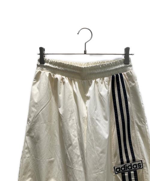 adidas（アディダス）adidas (アディダス) ADIBREAK WOVEN TWO-IN-ONE TRACK TRACKSUIT BOTTOMS SAMPLE トラックパンツ ホワイト サイズ:Lの古着・服飾アイテム