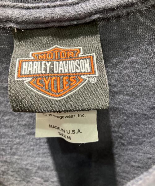 HARLEY-DAVIDSON（ハーレーダビッドソン）HARLEY-DAVIDSON (ハーレーダビッドソン) USA製 ポケTee 半袖カットソー グレー サイズ:Mの古着・服飾アイテム