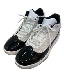 NIKE（ナイキ）の古着「Jordan Max Aura 2 "White/Black/Gym Red" ハイカットスニーカー」｜ホワイト×ブラック