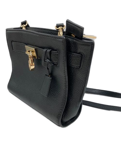 MICHAEL KORS（マイケルコース）MICHAEL KORS (マイケルコース) ショルダーバッグ ブラックの古着・服飾アイテム