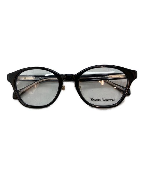 Vivienne Westwood（ヴィヴィアンウエストウッド）Vivienne Westwood (ヴィヴィアンウエストウッド) 伊達眼鏡 ブラック サイズ:49□20-140の古着・服飾アイテム