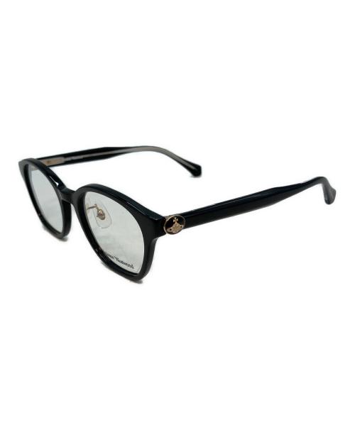 Vivienne Westwood（ヴィヴィアンウエストウッド）Vivienne Westwood (ヴィヴィアンウエストウッド) 伊達眼鏡 ブラック サイズ:49□20-140の古着・服飾アイテム