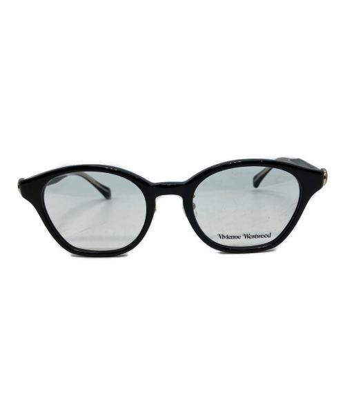 Vivienne Westwood（ヴィヴィアンウエストウッド）Vivienne Westwood (ヴィヴィアンウエストウッド) 伊達眼鏡 ブラック サイズ:49□20-140の古着・服飾アイテム
