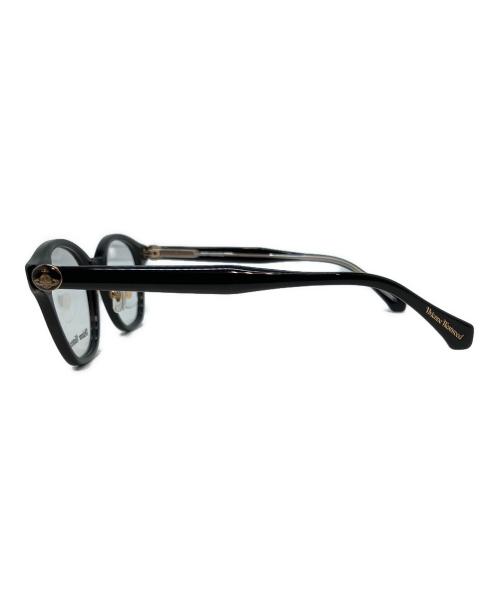Vivienne Westwood（ヴィヴィアンウエストウッド）Vivienne Westwood (ヴィヴィアンウエストウッド) 伊達眼鏡 ブラック サイズ:49□20-140の古着・服飾アイテム