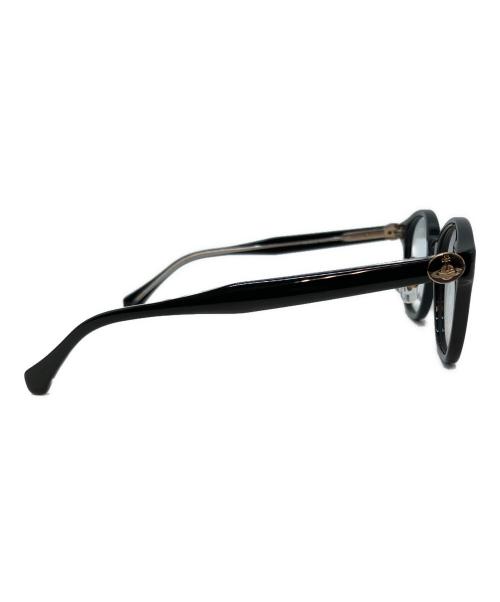Vivienne Westwood（ヴィヴィアンウエストウッド）Vivienne Westwood (ヴィヴィアンウエストウッド) 伊達眼鏡 ブラック サイズ:49□20-140の古着・服飾アイテム