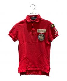 POLO RALPH LAUREN（ポロ・ラルフローレン）の古着「ポロシャツ」｜レッド
