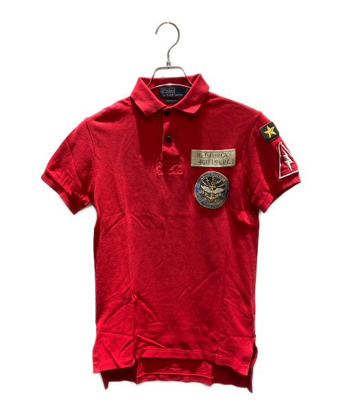 POLO RALPH LAUREN（ポロ・ラルフローレン）POLO RALPH LAUREN (ポロ・ラルフローレン) ポロシャツ レッド サイズ:XSの古着・服飾アイテム