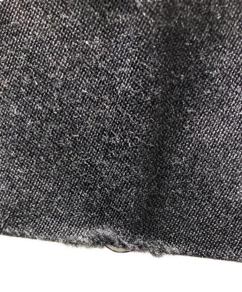 BLURHMS（ブラームス）BLURHMS (ブラームス) Wool Ramie Super Wide Slacks ワイドスラックス ブラック サイズ:3の古着・服飾アイテム