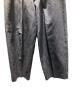 中古・古着 BLURHMS (ブラームス) Wool Ramie Super Wide Slacks ワイドスラックス ブラック サイズ:3：18000円