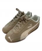 PUMAプーマ）の古着「ウィメンズ スピードキャット エレベーテッド スニーカー」｜ベージュ