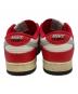 中古・古着 NIKE (ナイキ) DUNK LOW Retro PRM ローカットスニーカー レッド×ホワイト サイズ:27.5cm：6000円
