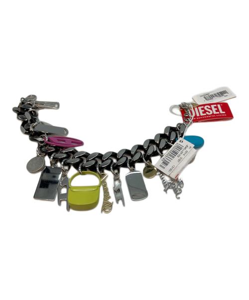 DIESEL（ディーゼル）DIESEL (ディーゼル) チェーンブレスレット マルチカラーの古着・服飾アイテム