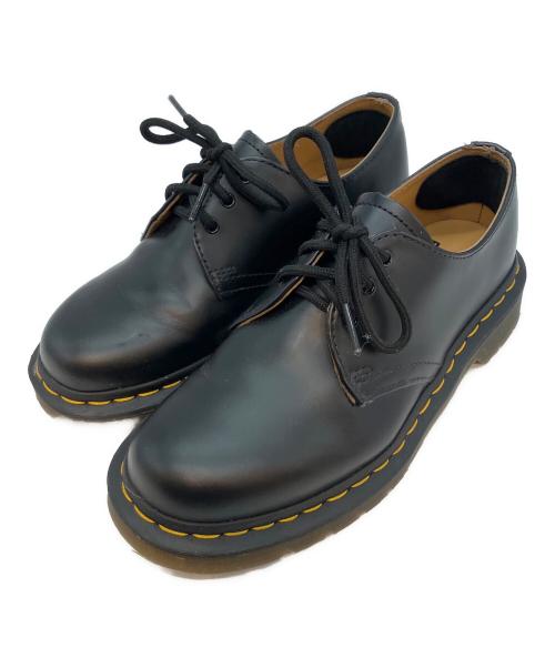 Dr.Martens（ドクターマーチン）Dr.Martens (ドクターマーチン) プレーントゥシューズ ブラック サイズ:38の古着・服飾アイテム