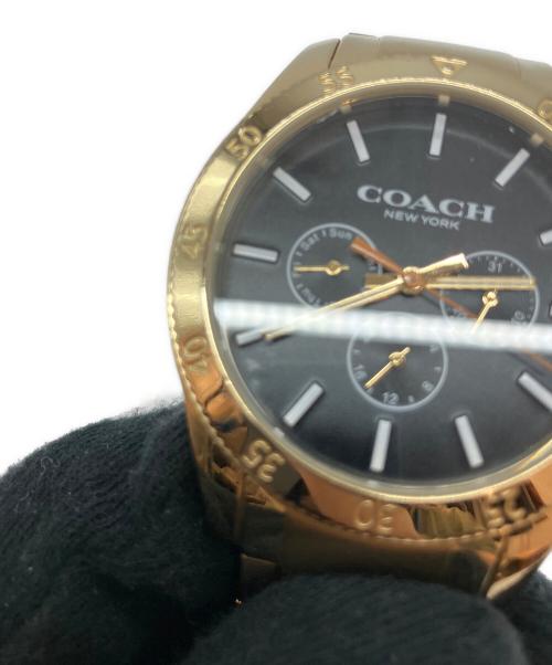 COACH（コーチ）COACH (コーチ) クォーツ SSブレスレット リストウォッチ ブラックの古着・服飾アイテム