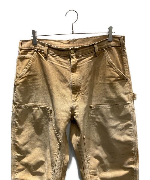CarHartt（カーハート）CarHartt (カーハート) USA製 ダブルニーペインターパンツ ナチュラル サイズ:W36の古着・服飾アイテム