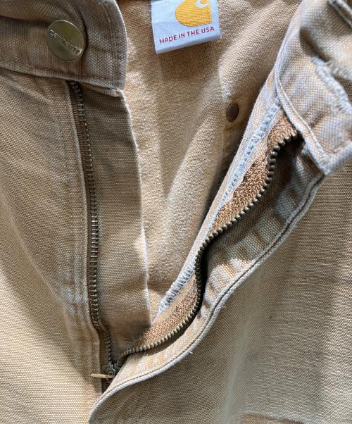 CarHartt（カーハート）CarHartt (カーハート) USA製 ダブルニーペインターパンツ ナチュラル サイズ:W36の古着・服飾アイテム