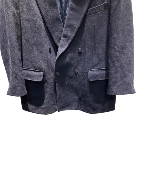 Yves Saint Laurent（イヴサンローラン）Yves Saint Laurent (イヴサンローラン) ダブルテーラードジャケット ネイビー サイズ:50の古着・服飾アイテム