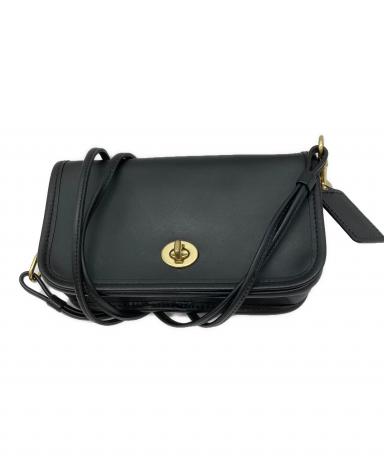 中古・古着通販】COACH (コーチ) E1493 ショルダーバッグ ブラック