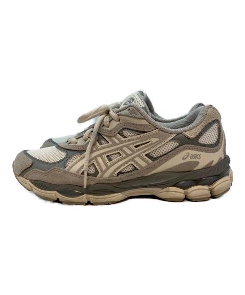 asics（アシックス）asics (アシックス) GEL-NYC ローカットスニーカー グレー サイズ:24.5cmの古着・服飾アイテム