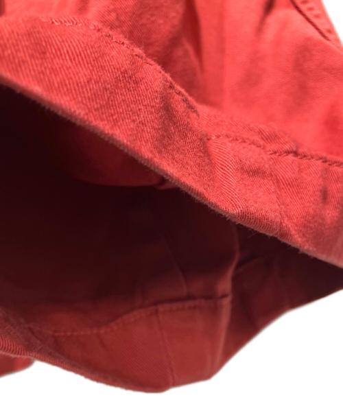HARVESTY（ハーベスティー）HARVESTY (ハーベスティー) コットンチノクロスサーカスパンツ レッド サイズ:1の古着・服飾アイテム