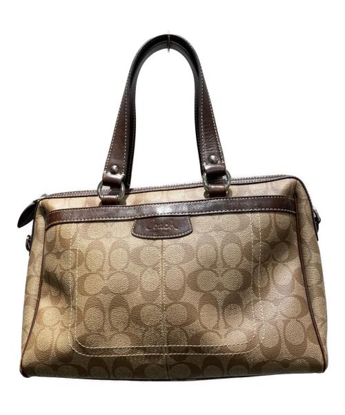 COACH（コーチ）COACH (コーチ) M1069 ハンドバッグ ブラウンの古着・服飾アイテム