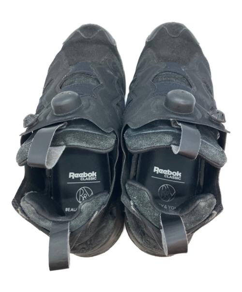 REEBOK CLASSIC（リーボック クラシック）REEBOK CLASSIC (リーボック クラシック) BEAUTY&YOUTH (ビューティーアンドユース) INSTA PUMP FURY OG ローカットスニーカー ブラック サイズ:25.5cmの古着・服飾アイテム