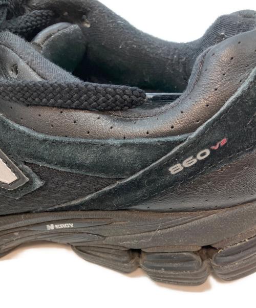 NEW BALANCE（ニューバランス）NEW BALANCE (ニューバランス) 860V2 ローカットスニーカー ブラック サイズ:26.5cmの古着・服飾アイテム