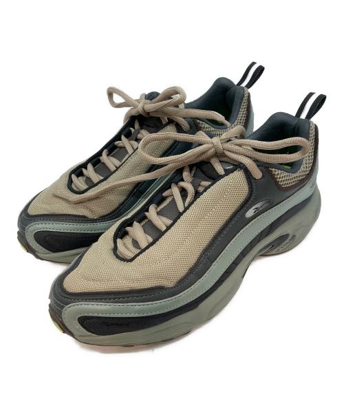 REEBOK（リーボック）REEBOK (リーボック) DMX Daytona x Vainl Archive ローカットスニーカー グレー×ベージュ サイズ:26cmの古着・服飾アイテム