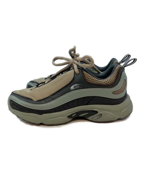 REEBOK（リーボック）REEBOK (リーボック) DMX Daytona x Vainl Archive ローカットスニーカー グレー×ベージュ サイズ:26cmの古着・服飾アイテム