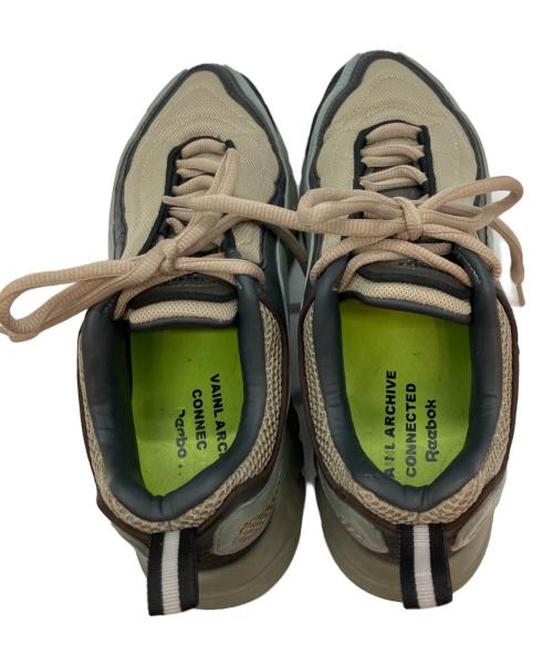 REEBOK（リーボック）REEBOK (リーボック) DMX Daytona x Vainl Archive ローカットスニーカー グレー×ベージュ サイズ:26cmの古着・服飾アイテム