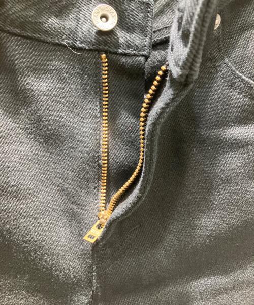 IRON HEART（アイアンハート）IRON HEART (アイアンハート) 21oz EXTRA HEAVY DENIM デニムパンツ ブラック サイズ:W33の古着・服飾アイテム