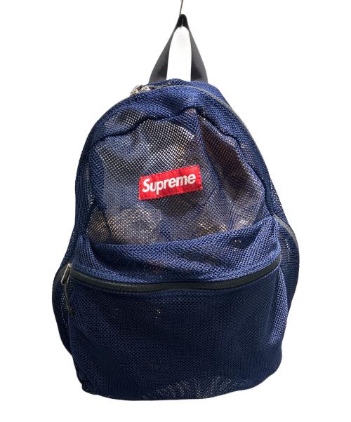 SUPREME（シュプリーム）SUPREME (シュプリーム) メッシュリュック ネイビーの古着・服飾アイテム