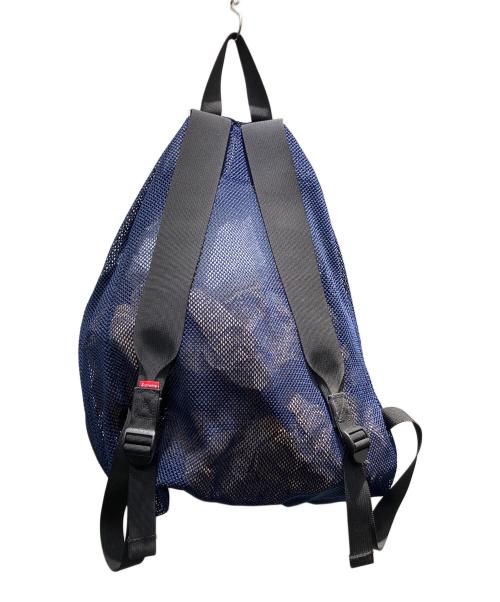 SUPREME（シュプリーム）SUPREME (シュプリーム) メッシュリュック ネイビーの古着・服飾アイテム