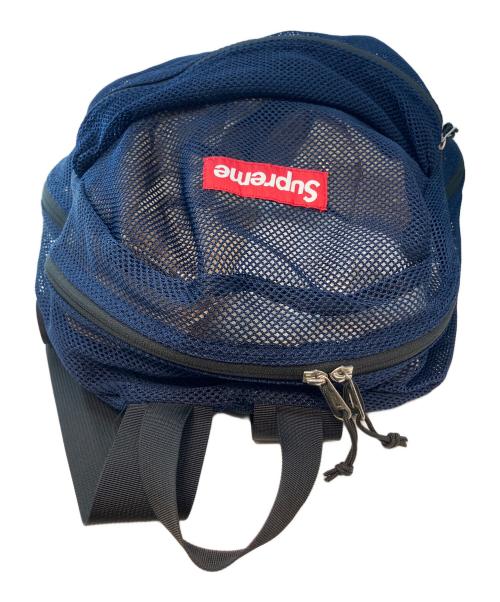 SUPREME（シュプリーム）SUPREME (シュプリーム) メッシュリュック ネイビーの古着・服飾アイテム