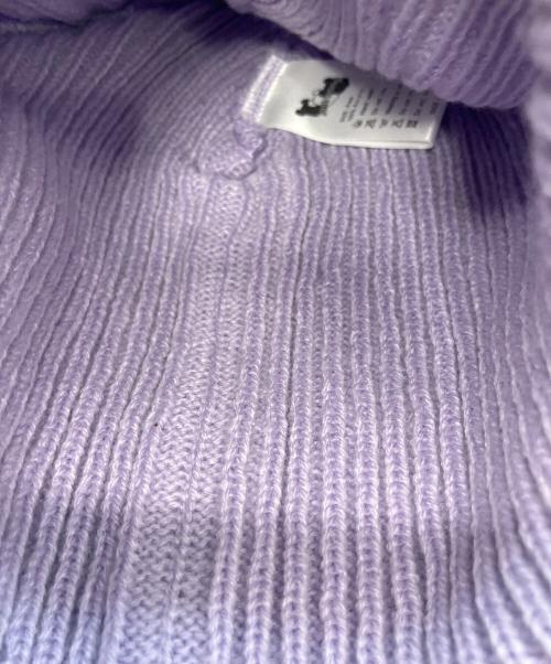 JOSE WONG（ジョセウォン）JOSE WONG (ジョセウォン) ニット帽 バイオレットの古着・服飾アイテム