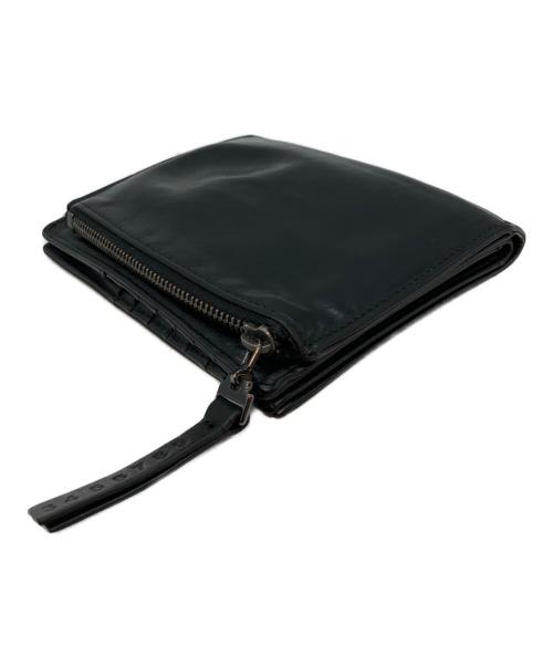 Maison Margiela（メゾンマルジェラ）Maison Margiela (メゾンマルジェラ) フリップフラップ ウォレット P1959 2つ折り財布 ブラックの古着・服飾アイテム