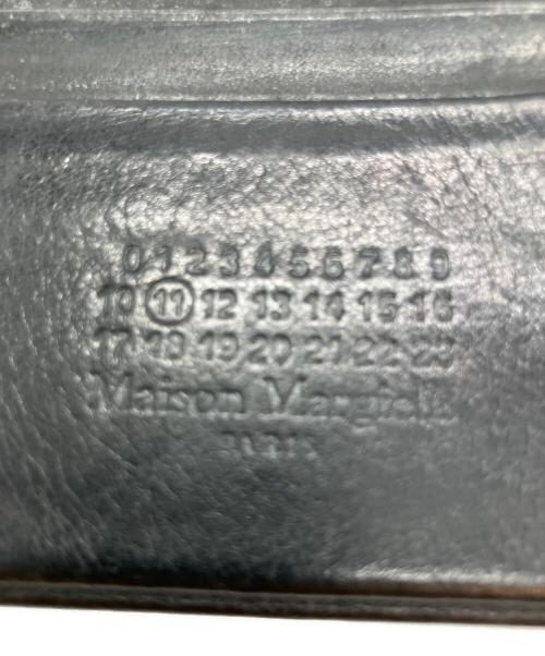 Maison Margiela（メゾンマルジェラ）Maison Margiela (メゾンマルジェラ) フリップフラップ ウォレット P1959 2つ折り財布 ブラックの古着・服飾アイテム