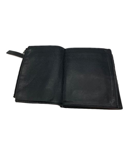 Maison Margiela（メゾンマルジェラ）Maison Margiela (メゾンマルジェラ) フリップフラップ ウォレット P1959 2つ折り財布 ブラックの古着・服飾アイテム