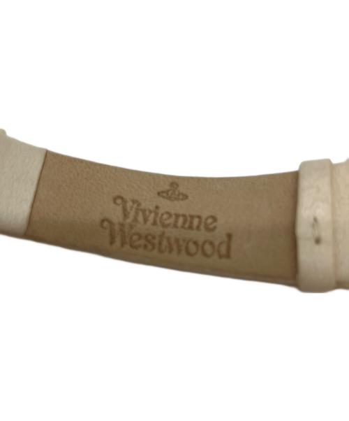 Vivienne Westwood（ヴィヴィアンウエストウッド）Vivienne Westwood (ヴィヴィアンウエストウッド) クォーツ レザーベルト 腕時計の古着・服飾アイテム