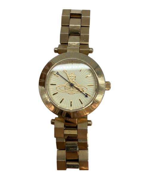 Vivienne Westwood（ヴィヴィアンウエストウッド）Vivienne Westwood (ヴィヴィアンウエストウッド) クォーツ SSブレスレット 腕時計の古着・服飾アイテム