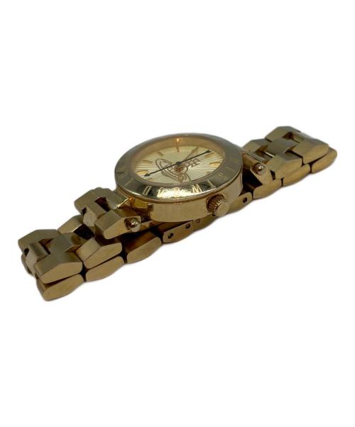 Vivienne Westwood（ヴィヴィアンウエストウッド）Vivienne Westwood (ヴィヴィアンウエストウッド) クォーツ SSブレスレット 腕時計の古着・服飾アイテム
