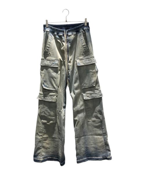 DRKSHDW（ダークシャドウ）DRKSHDW (ダークシャドウ) 2024'AW COLLECTION DOUBLE CARGO JUMBO BELAS インディゴ サイズ:XSの古着・服飾アイテム