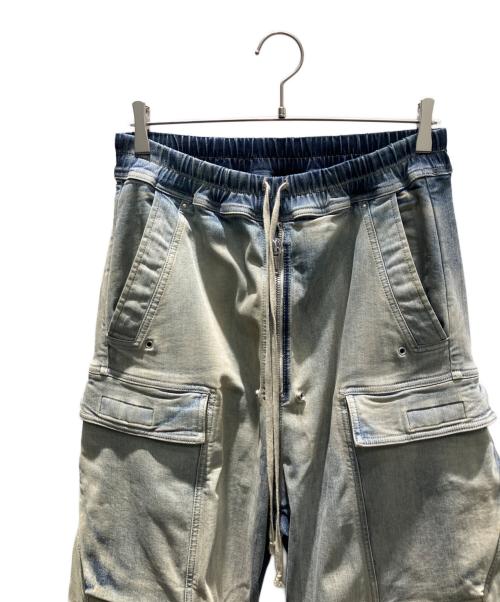 DRKSHDW（ダークシャドウ）DRKSHDW (ダークシャドウ) 2024'AW COLLECTION DOUBLE CARGO JUMBO BELAS インディゴ サイズ:XSの古着・服飾アイテム