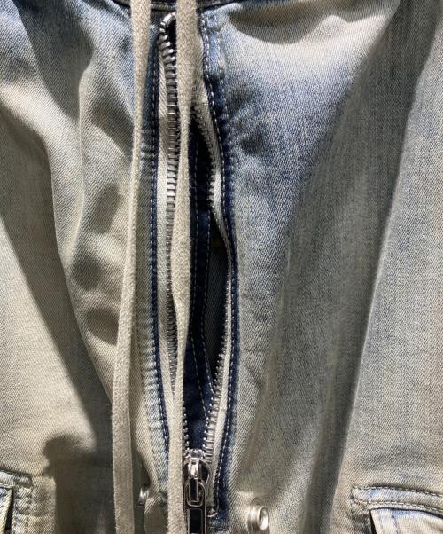 DRKSHDW（ダークシャドウ）DRKSHDW (ダークシャドウ) 2024'AW COLLECTION DOUBLE CARGO JUMBO BELAS インディゴ サイズ:XSの古着・服飾アイテム