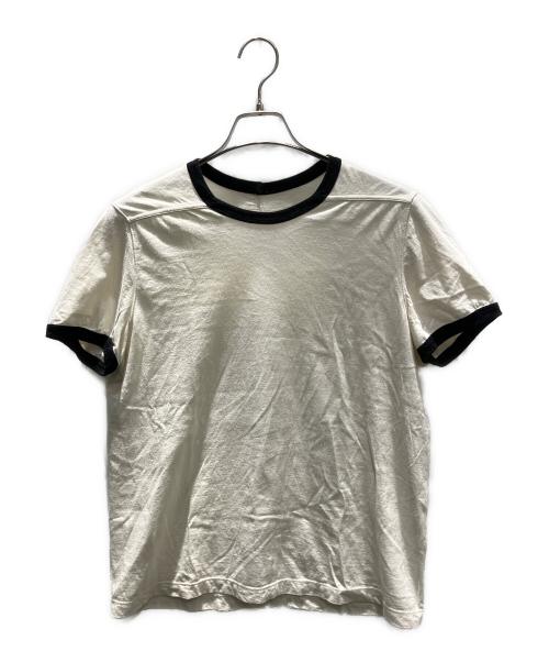 RICK OWENS（リックオウエンス）RICK OWENS (リックオウエンス) 半袖カットソー アイボリー サイズ:Lの古着・服飾アイテム