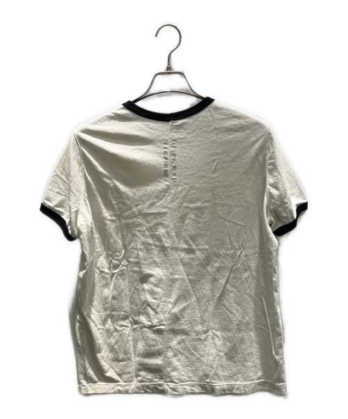 RICK OWENS（リックオウエンス）RICK OWENS (リックオウエンス) 半袖カットソー アイボリー サイズ:Lの古着・服飾アイテム